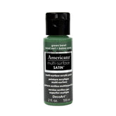 DECOART AMERICANA MULTI SURFACE SATIN ACRYLIC PAINT - 59 ML (2 OZ) - GREEN BERET (521)